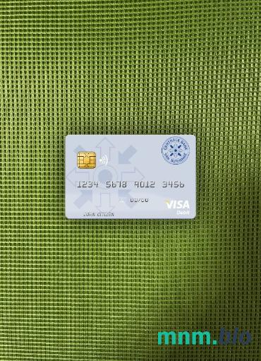 Suriname Centrale bank van Suriname visa obciążyć card wygląd fotograficzny skan PSD + zdjęcie